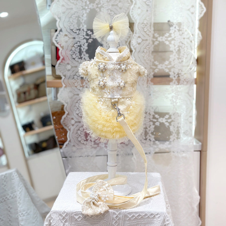 [可訂製尺寸]Joyous/Gold（dress） - Luxfurry