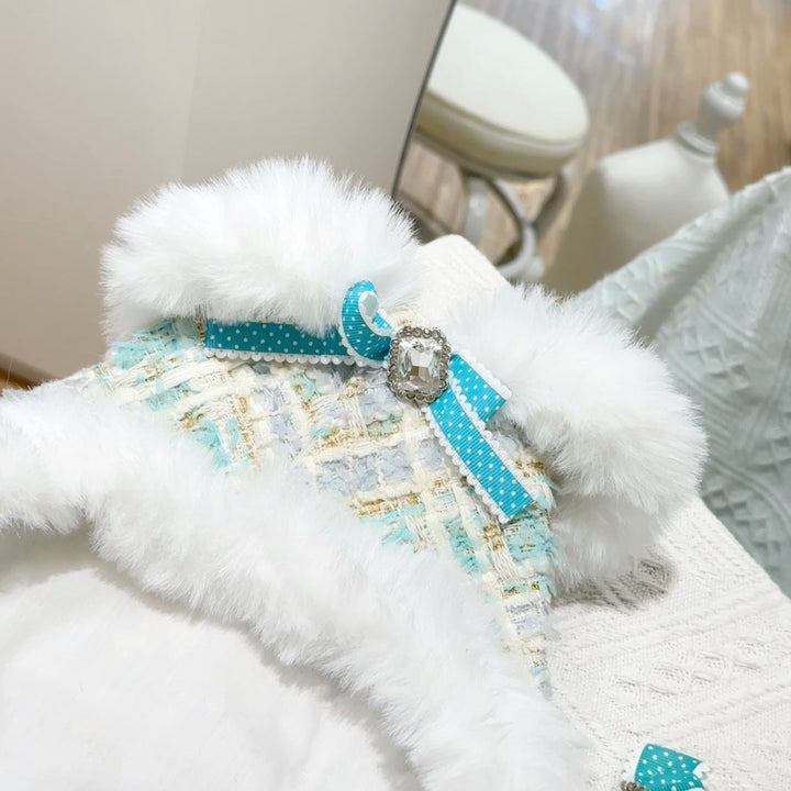 [可訂製尺寸]Snowveil（Ice blue） - Luxfurry