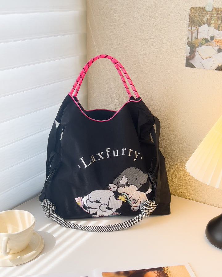 ［香港優質寵物展］專用link /自家製刺繡環保袋 - Luxfurry