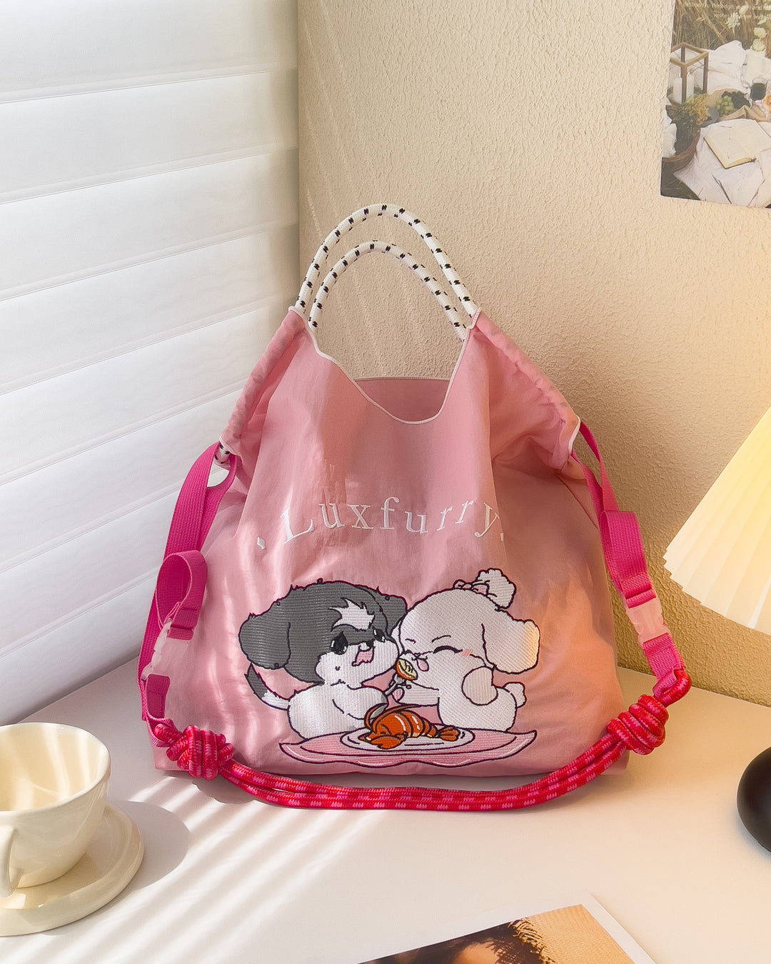 ［香港優質寵物展］專用link /自家製刺繡環保袋 - Luxfurry