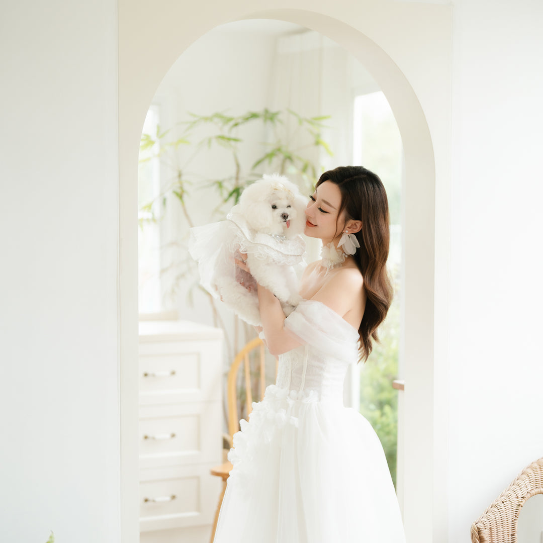 Celeste（white）長紗可拆