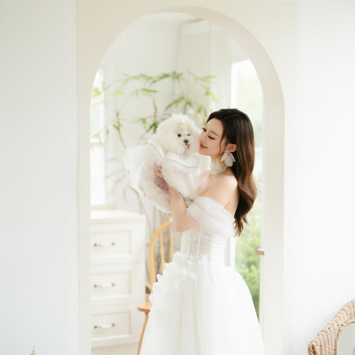 Celeste（white）長紗可拆