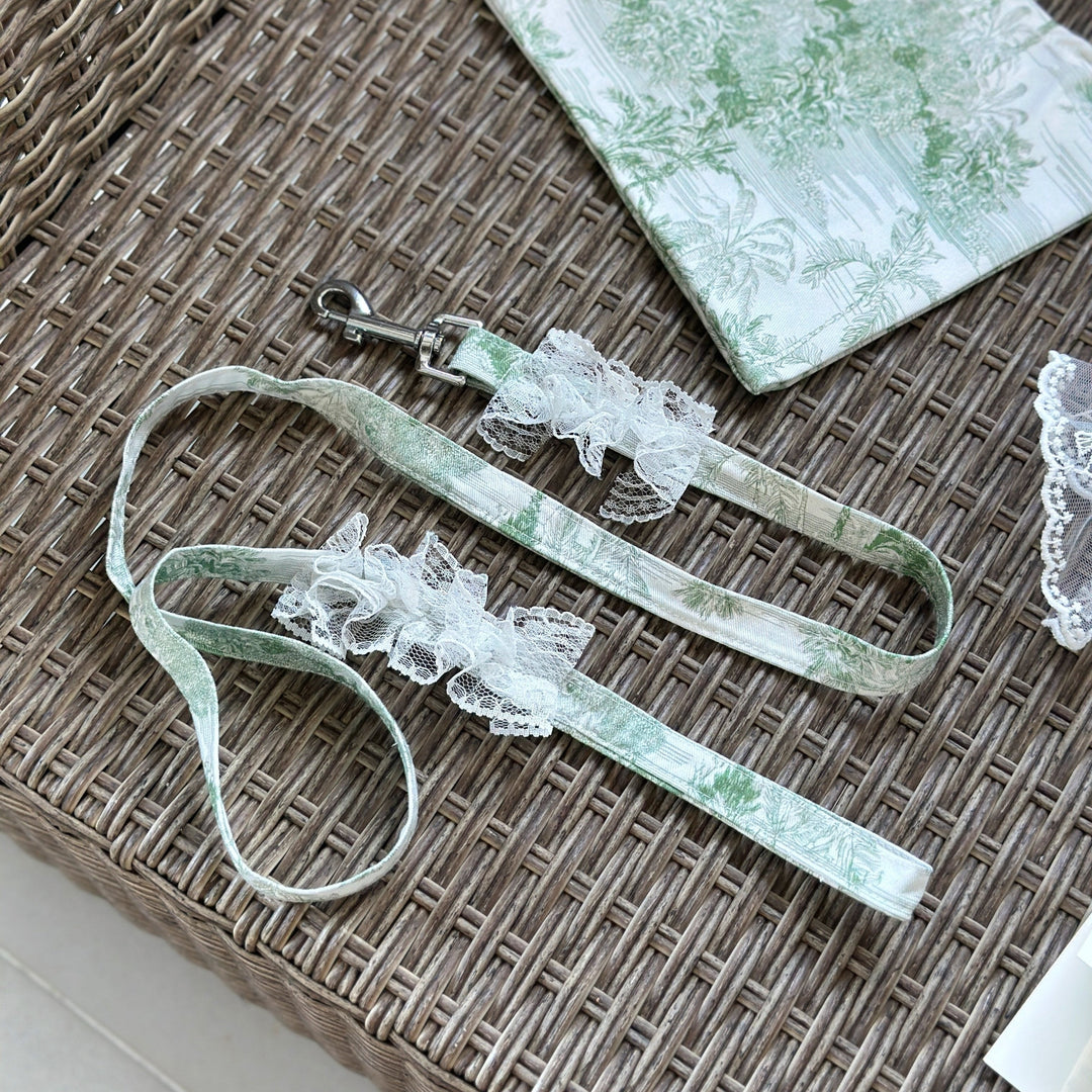 Jouy Harness+Leash (Green) - Luxfurry