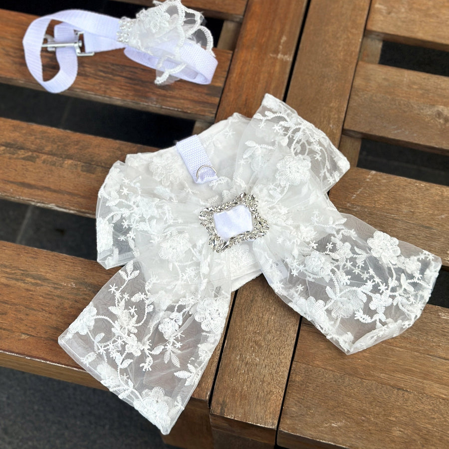 Petal Whispers（Harness+Leash） - Luxfurry