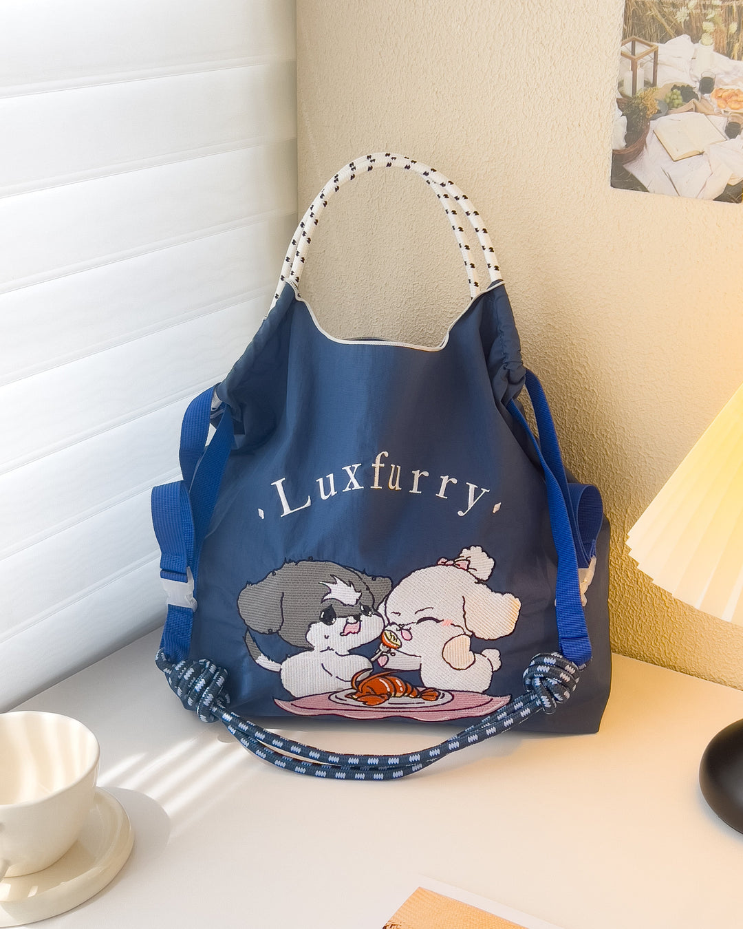 ［香港優質寵物展］專用link /自家製刺繡環保袋 - Luxfurry