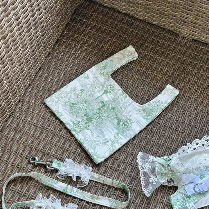 Jouy Harness+Leash (Green) - Luxfurry