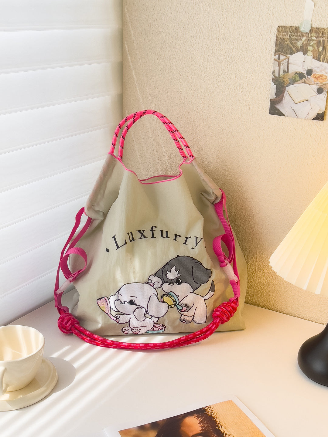 ［香港優質寵物展］專用link /自家製刺繡環保袋 - Luxfurry