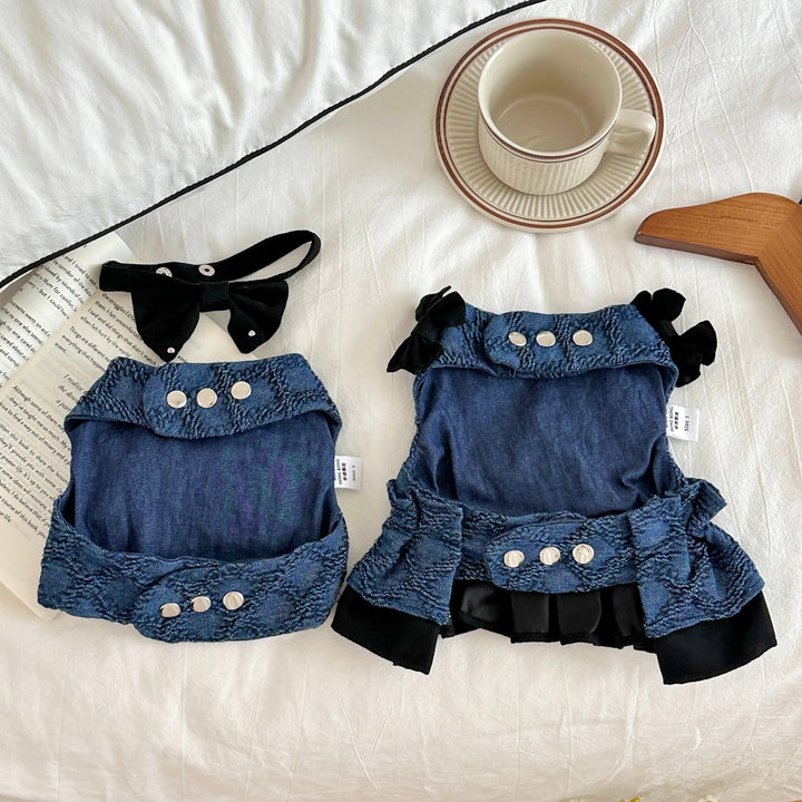 牛仔親子套裝 Harness+Leash - Luxfurry