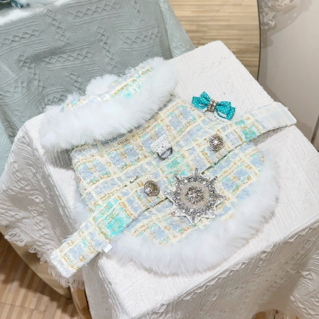 [可訂製尺寸]Snowveil（Ice blue） - Luxfurry