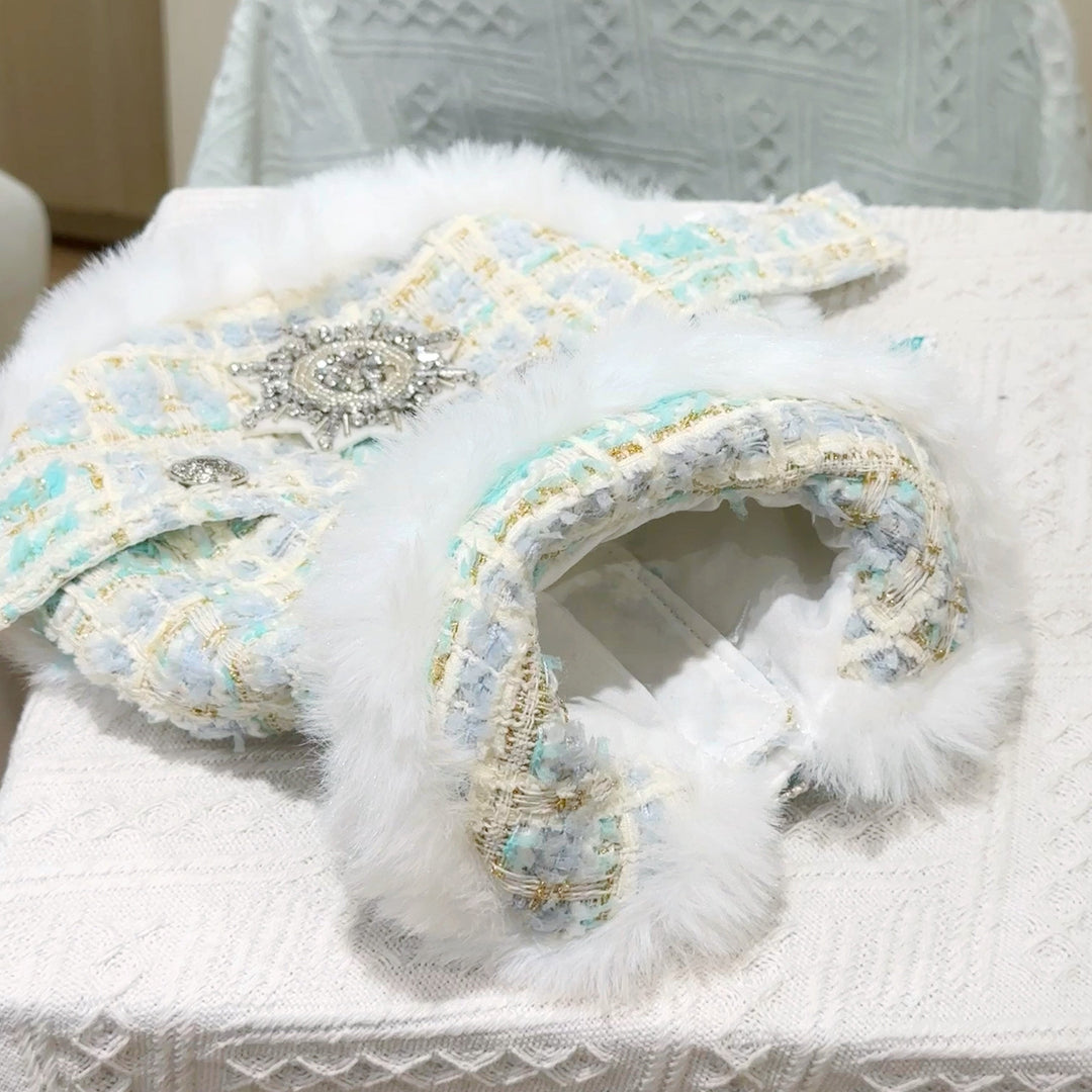 [可訂製尺寸]Snowveil（Ice blue） - Luxfurry