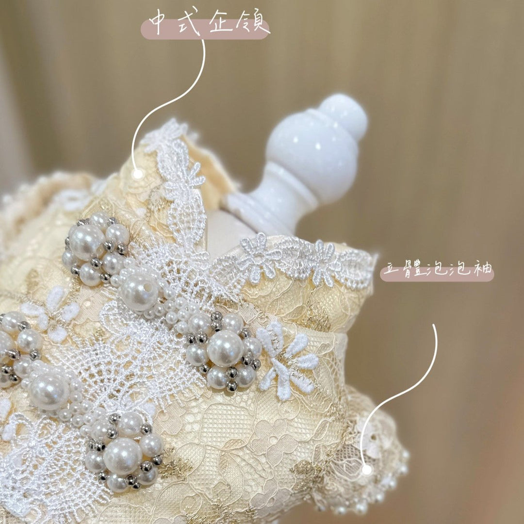 [可訂製尺寸]Joyous/Gold（dress） - Luxfurry