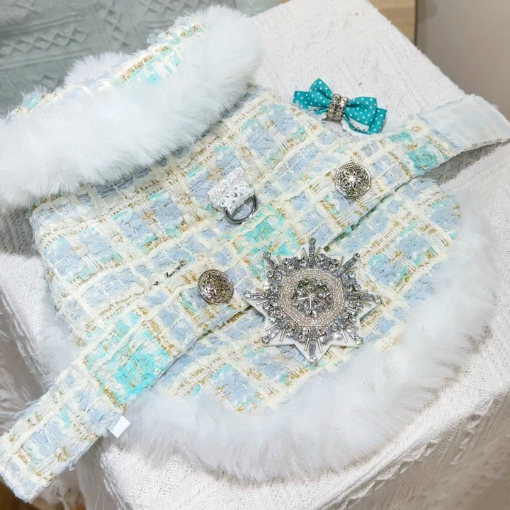 [可訂製尺寸]Snowveil（Ice blue） - Luxfurry